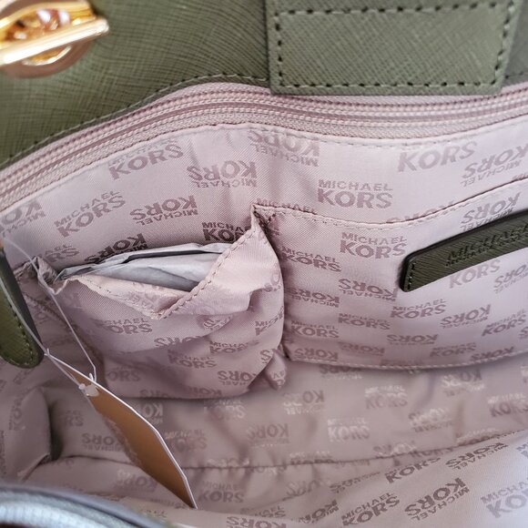 Michael Kors Susannah Embellished EW Medium Leather Tote - Picture 11 of 16